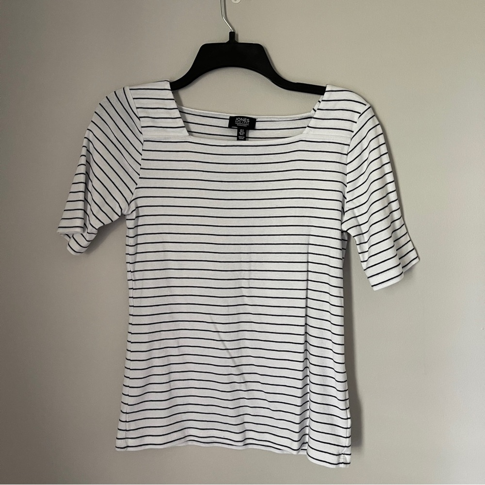 Jones New York striped top